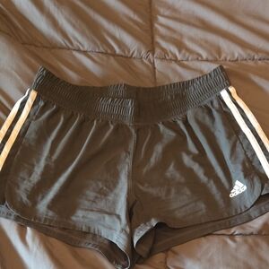 Adidas Women's Charcoal Gray Athletic Shorts Small